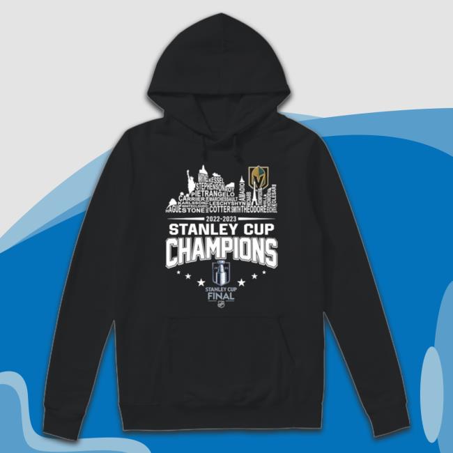 Official Vegas Golden Knights Players Names City Skyline 2023 Stanley Cup  Champions Shirt, hoodie, sweater, long sleeve and tank top